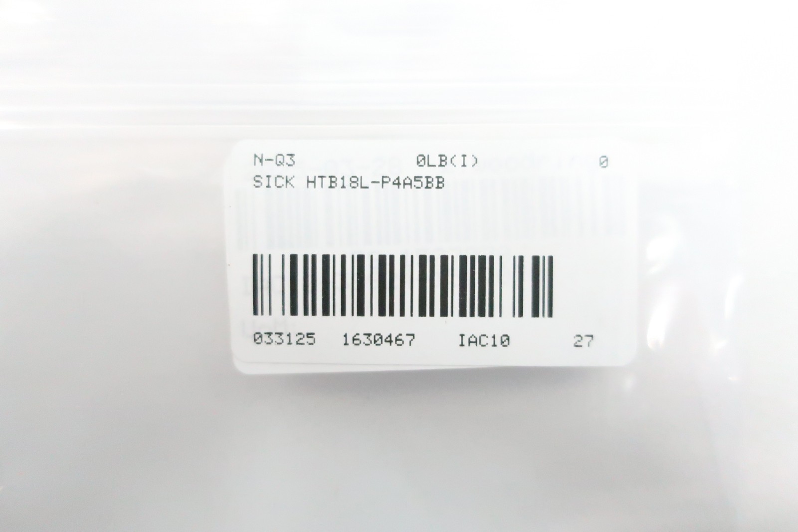 Sick HTB18L-P4A5BB Photoelectric Sensor 10-30v-dc