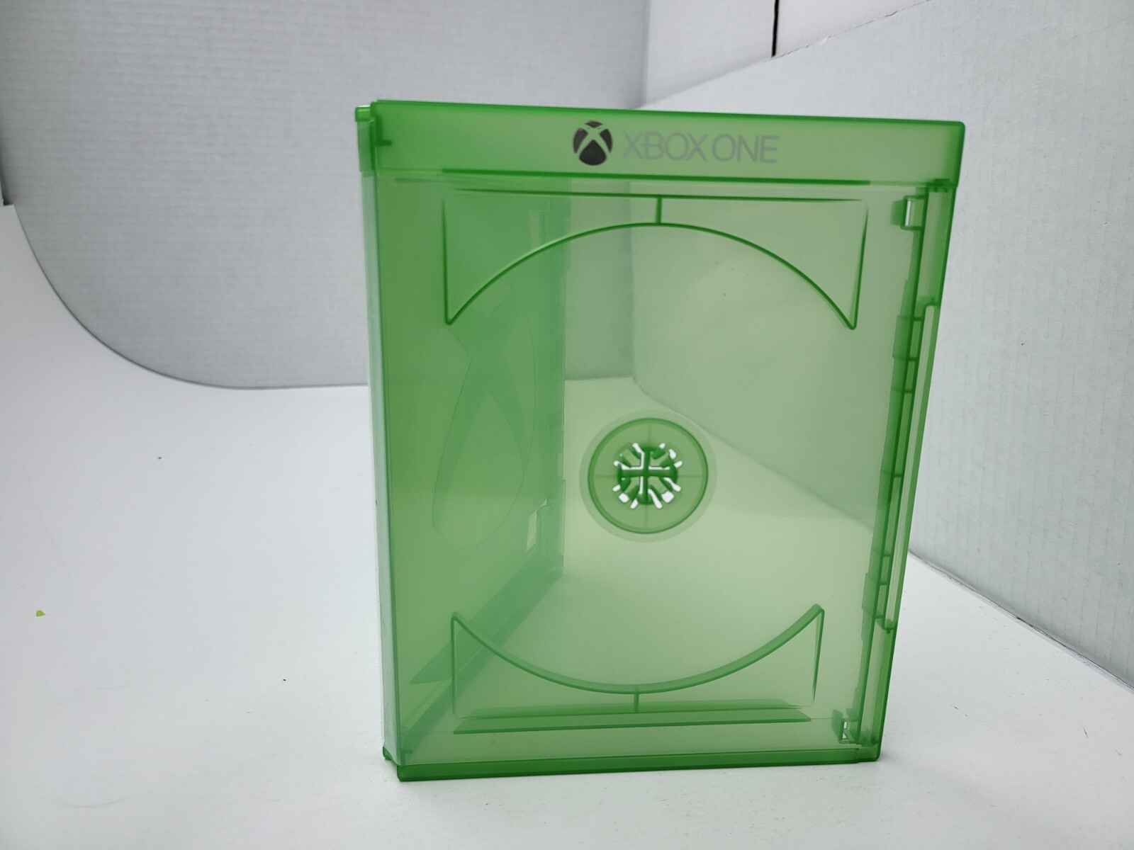 2X MINT NEW XBOX ONE Authentic Replacement Clear Green Game Case OEM W/Sleeve