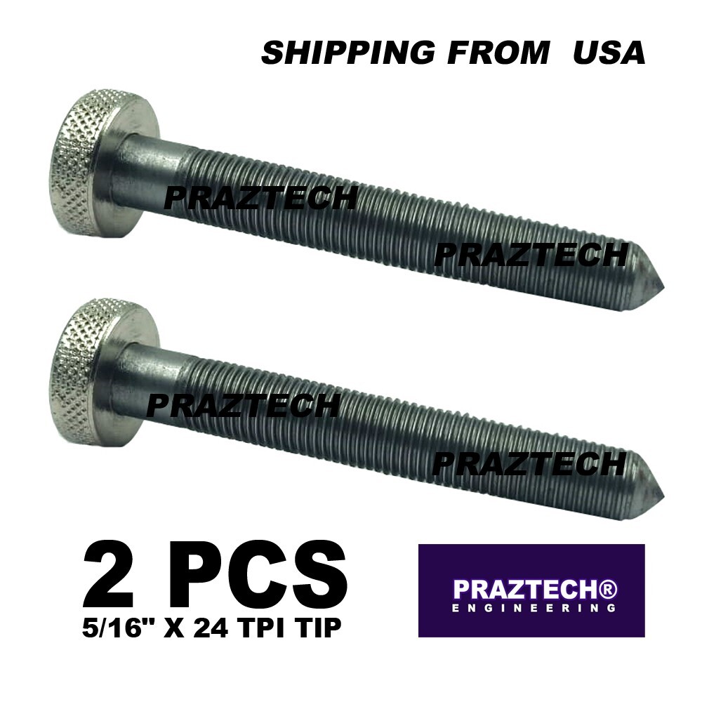 2x Diamond Dresser 5/16" x 24 TPI Tip for  all Valve Seat Grinder Stone Dresser