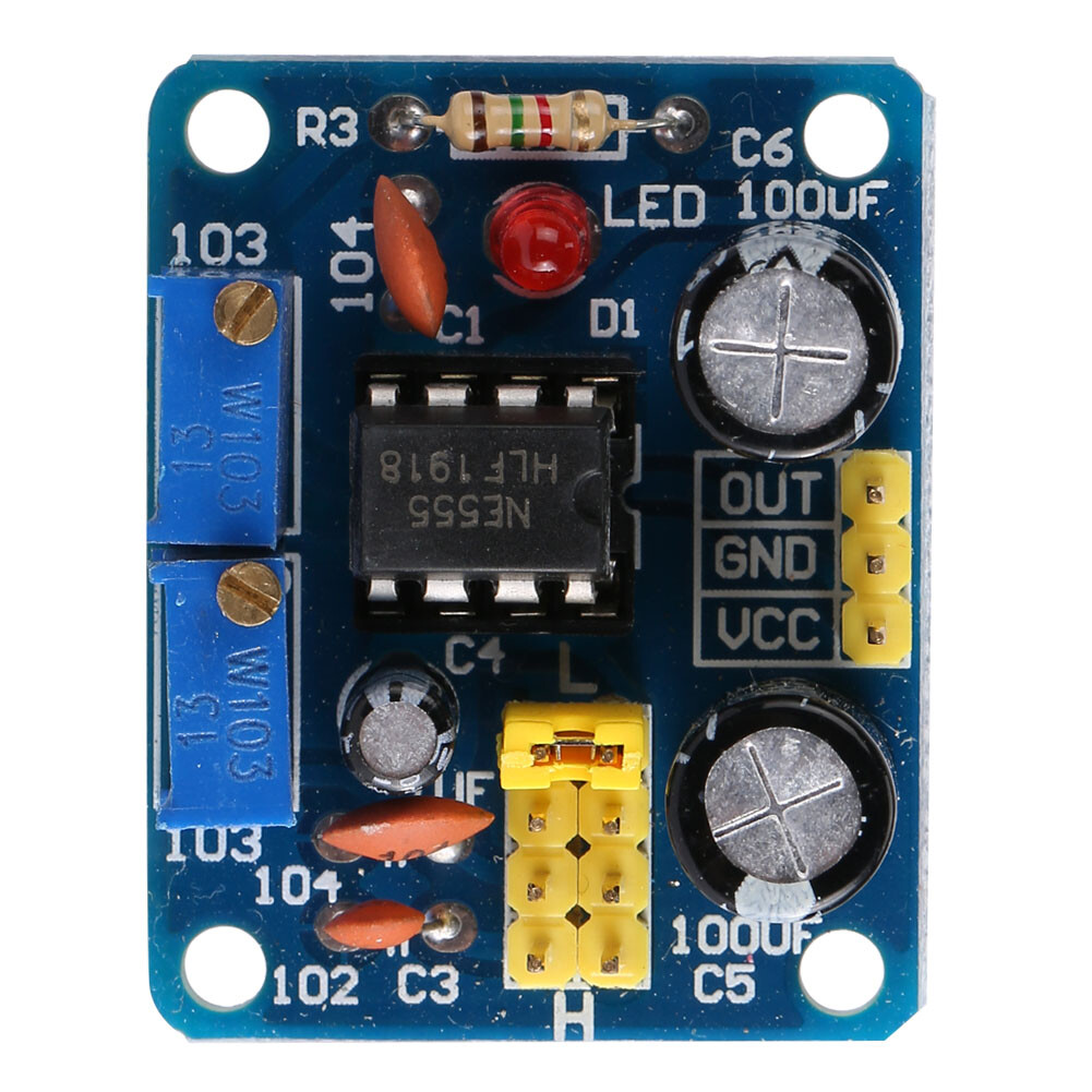 NE555 Pulse Frequency Generator Duty Cycle Generator Board Module