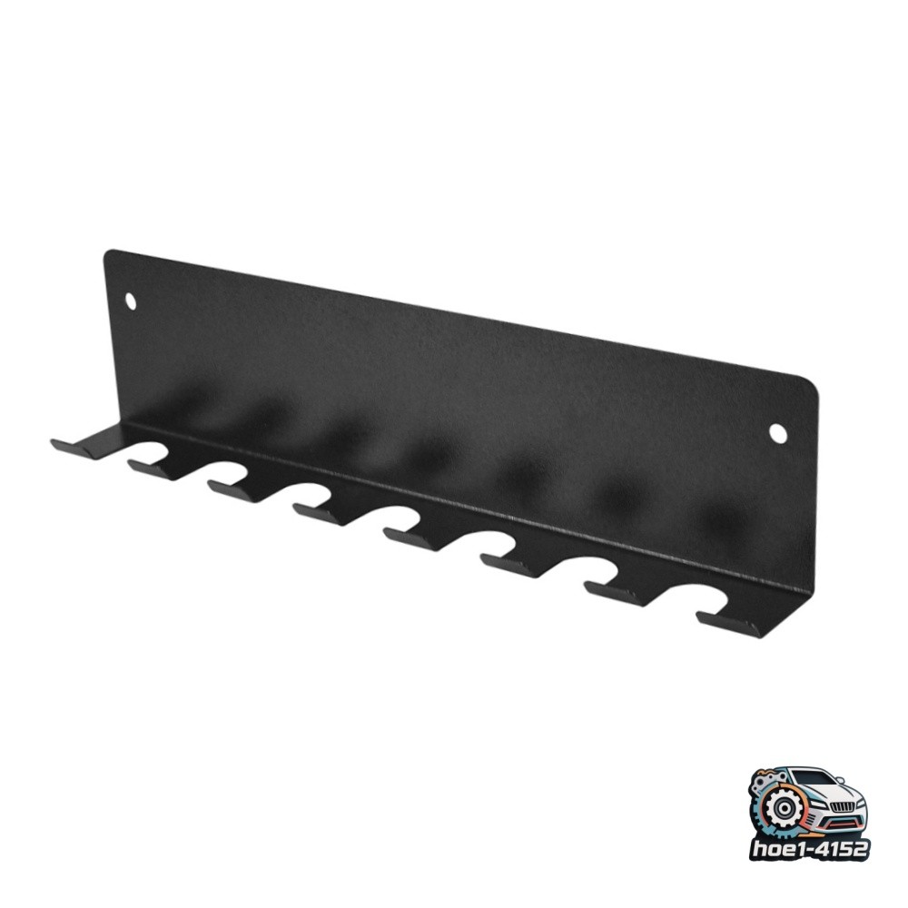 Heavy Duty 7 Hammer Storage Rack Hanger Organizer For Shop Trailer Garage Black