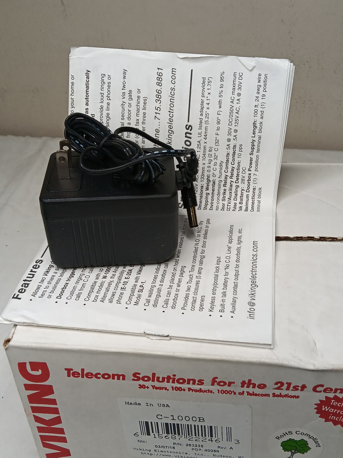 Viking Electronics C-1000B Door Entry Controller (C1000B)