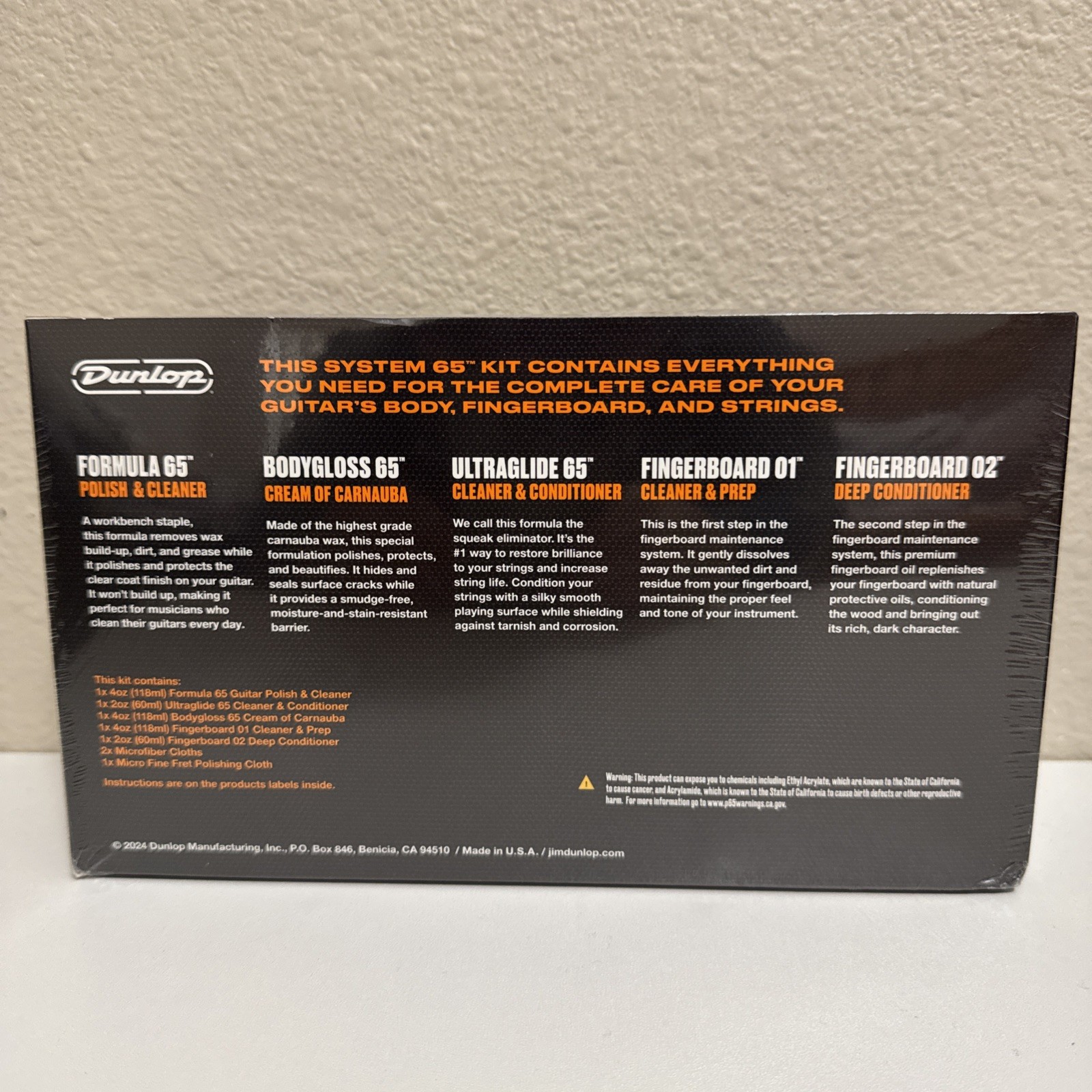 Dunlop System 65 Guitar Maintenance Kit