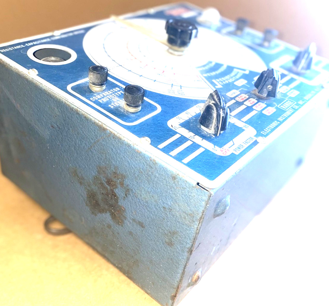 vintage eico electronic instrument co 950A EICO RESISTANCE CAPACTANCE COMPARATOR
