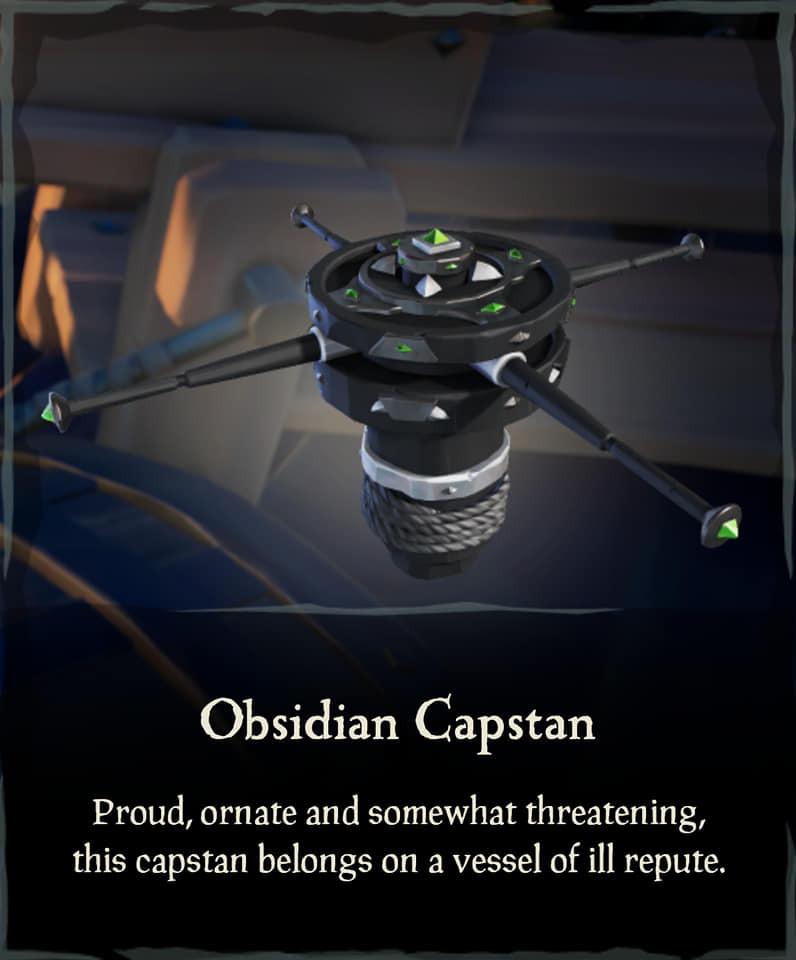 Sea of Thieves: Obsidian Capstan | ALL PLATFORMS 🌎KEY!!!