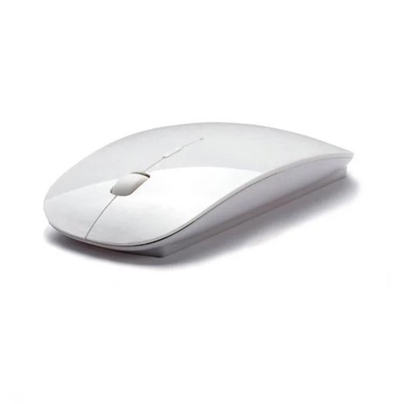 Optical Mouse Mice 2.4GHz USB Wireless For Apple Mac Macbook Pro Air PC White