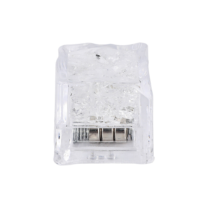 24Pcs LED Light Ice Cubes Liquid Sensor Luminous For Party Wedding Pond Bath