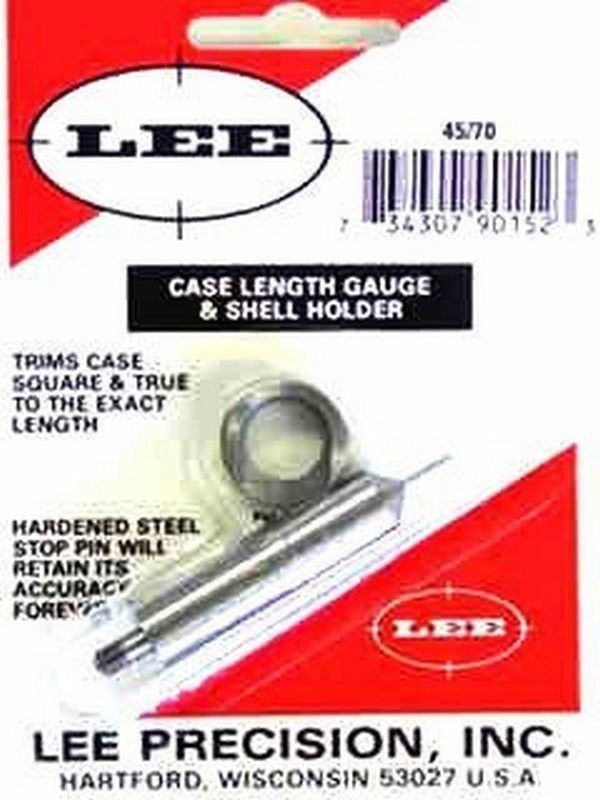 Lee Reloading Case Length Gauge & Shell Holder 45/70 Government 90152
