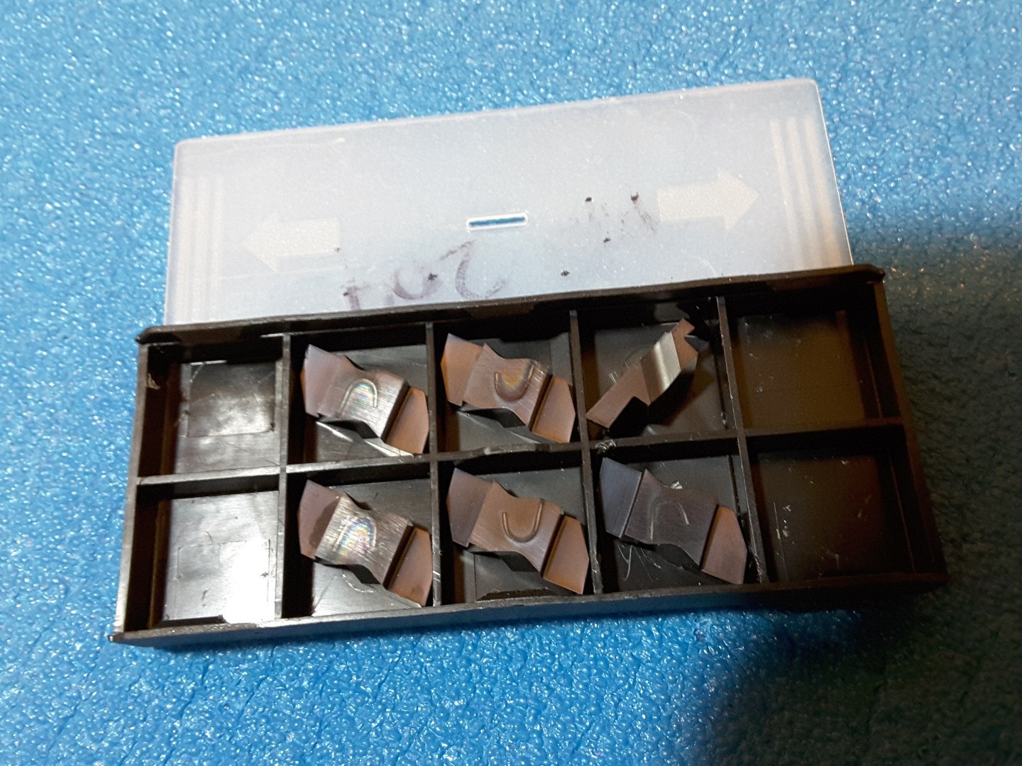 HORIZON  HTN AF082102 01 323F    CARBIDE INSERTS , 6 PCS