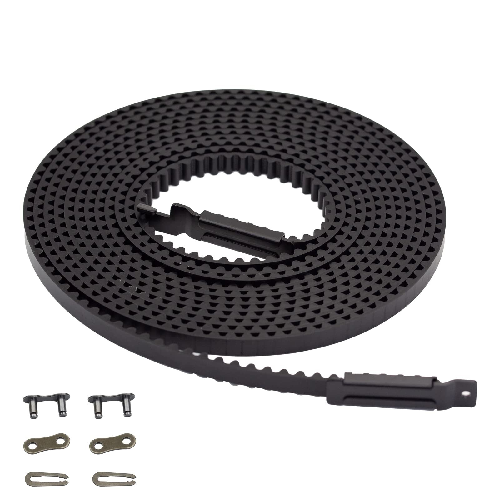 41A5250 Garage Door Drive Belt Assembly for 7' Liftmaster, 237 inches, Black