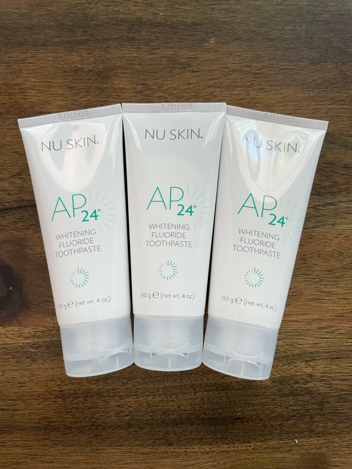 EXP 11/2027. Made in USA. Nu Skin AP-24 Whitening Fluoride Toothpaste 3 Pack.