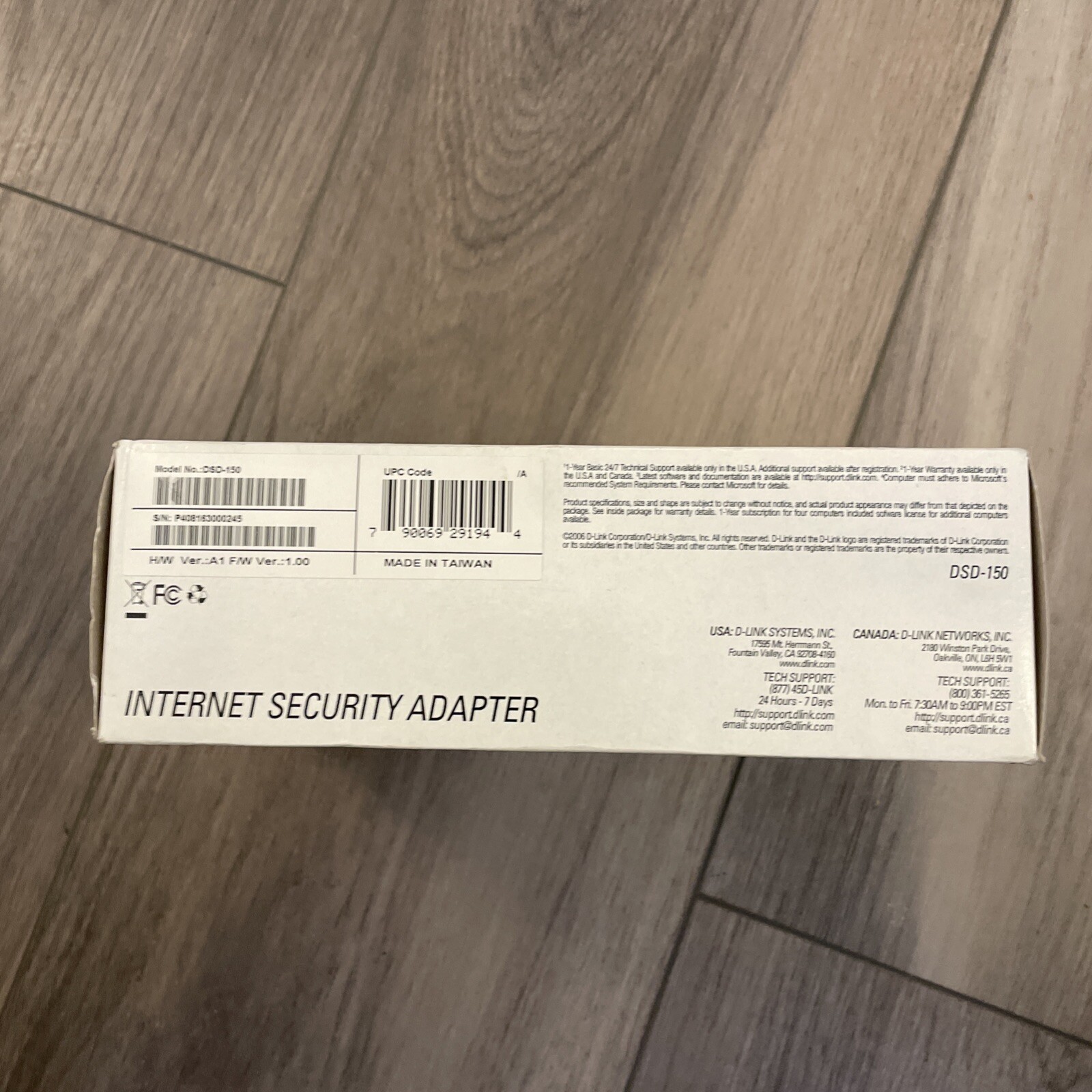 D-LINK DSD-150 SecureSpot Internet Security Firewall Free Shipping