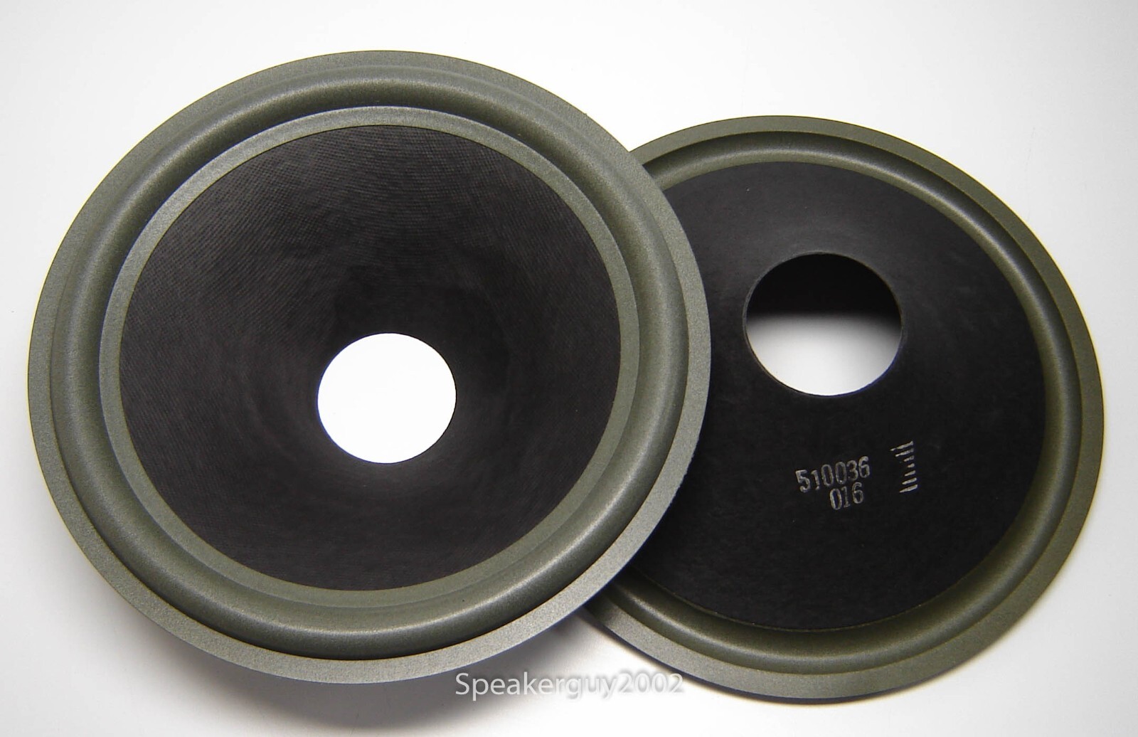 Pr. 12" Paper Speaker Cones -- Recone Parts -- 510036