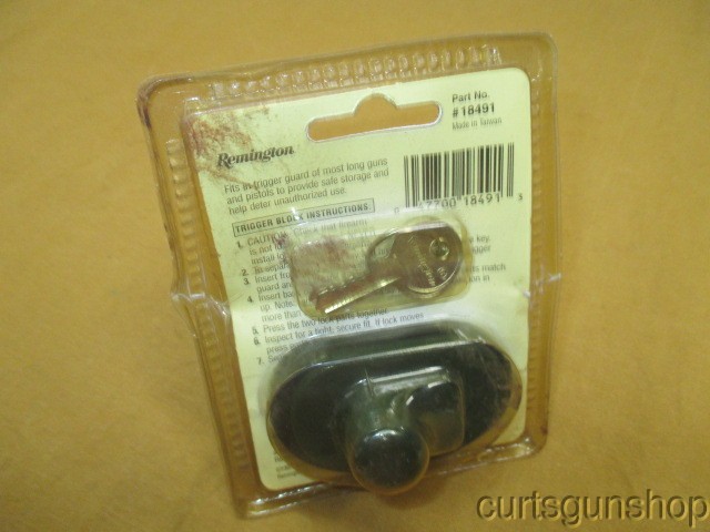 Vintage Remington Trigger Block Lock in Original Package
