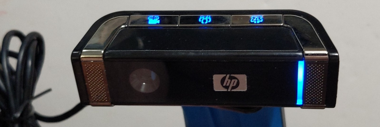 HP Elite Autofocus Webcam GX607AA 3MP USB 2.0 Tilt Pan Privacy Cover Mic PC