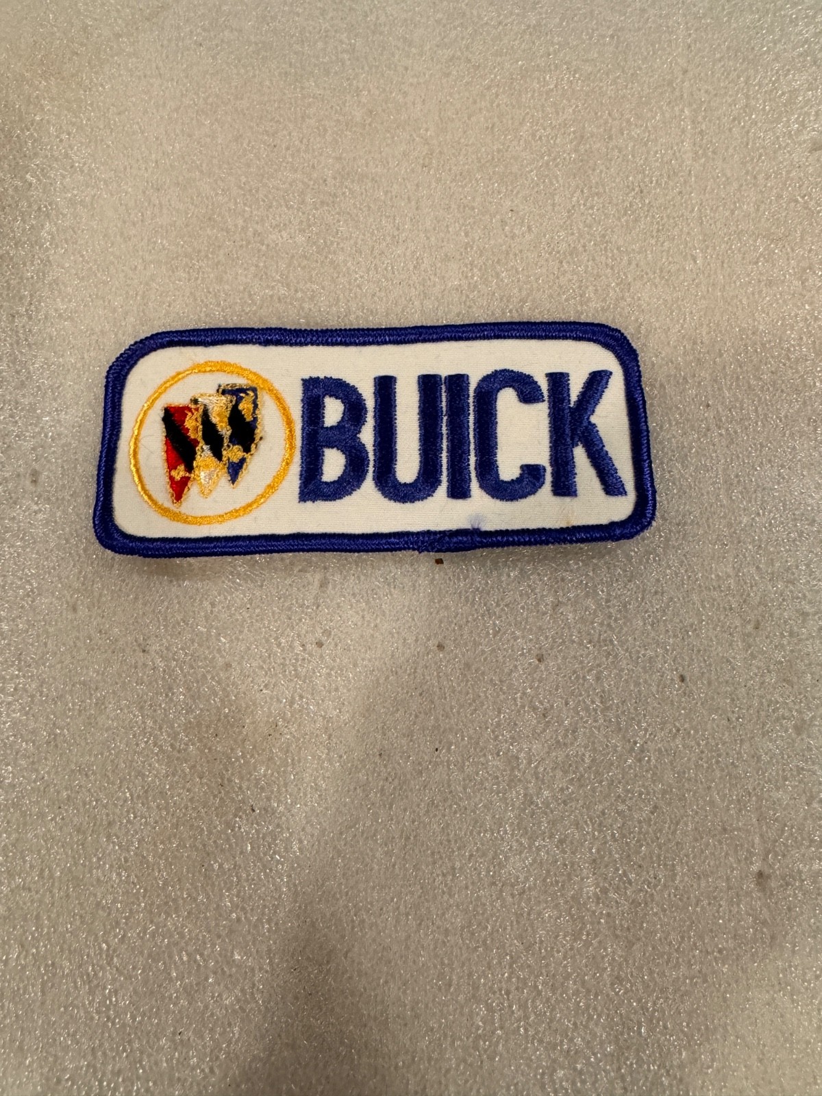 buick. nos cloth patch 1940,1941,1956,1955,1949,1951,1965,1964,1966,1967,1968,70