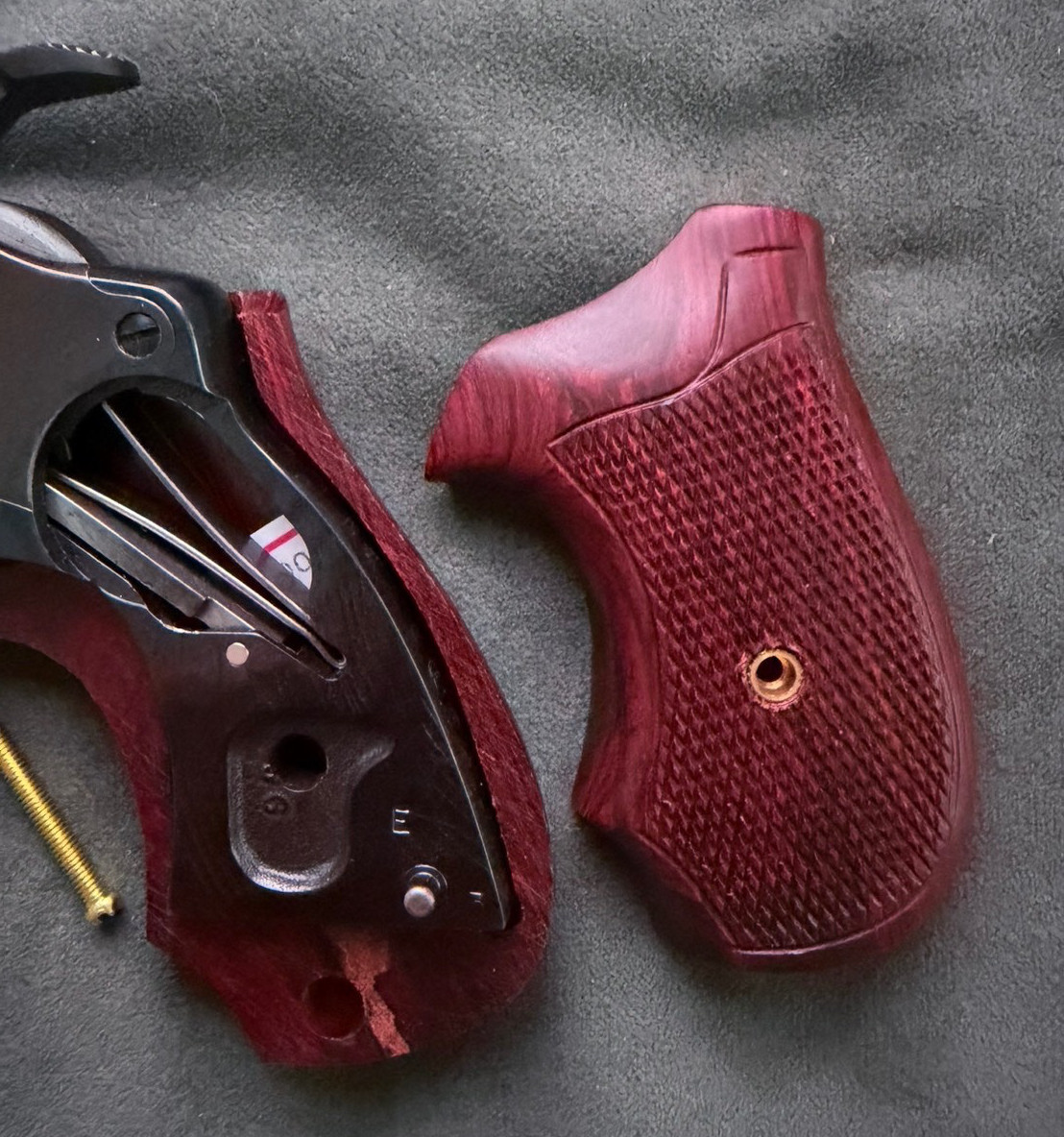 Colt D Frame grip series II,Diamondback Detective Special,viper,short squarebutt