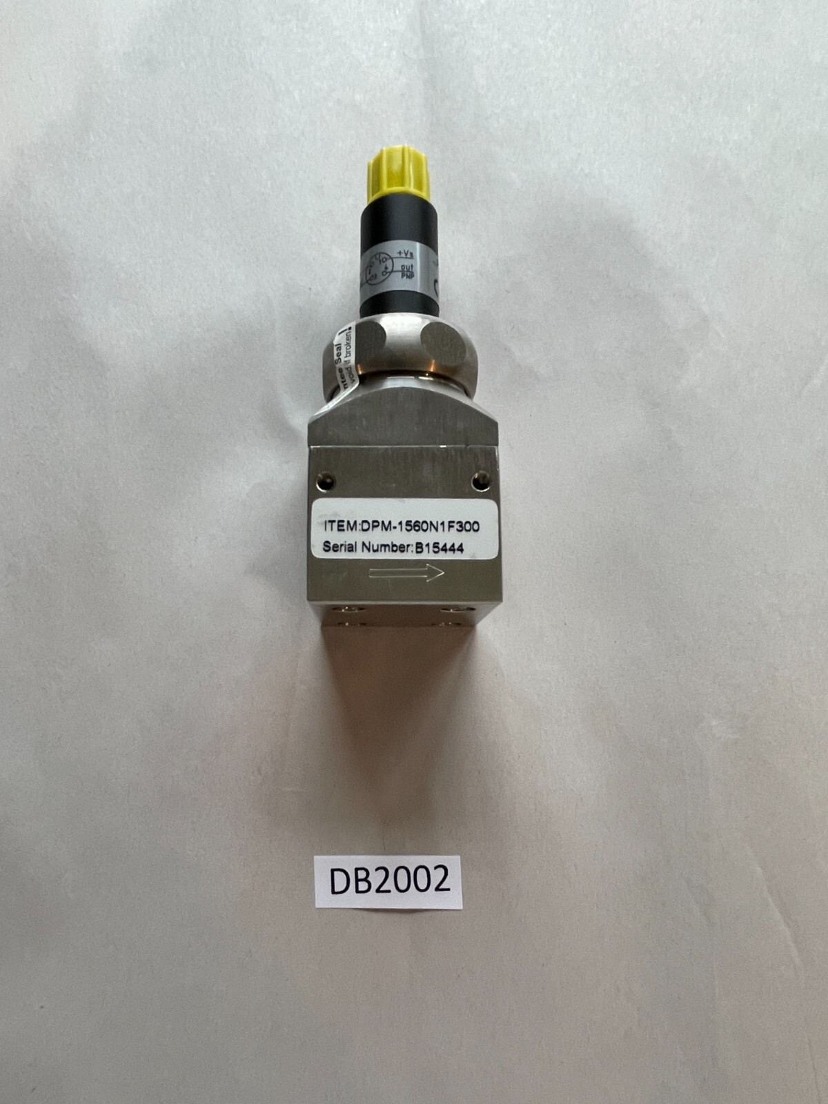 Kobold DPM -1560N1F300 Pelton Wheel Flow Sensor - DB2002