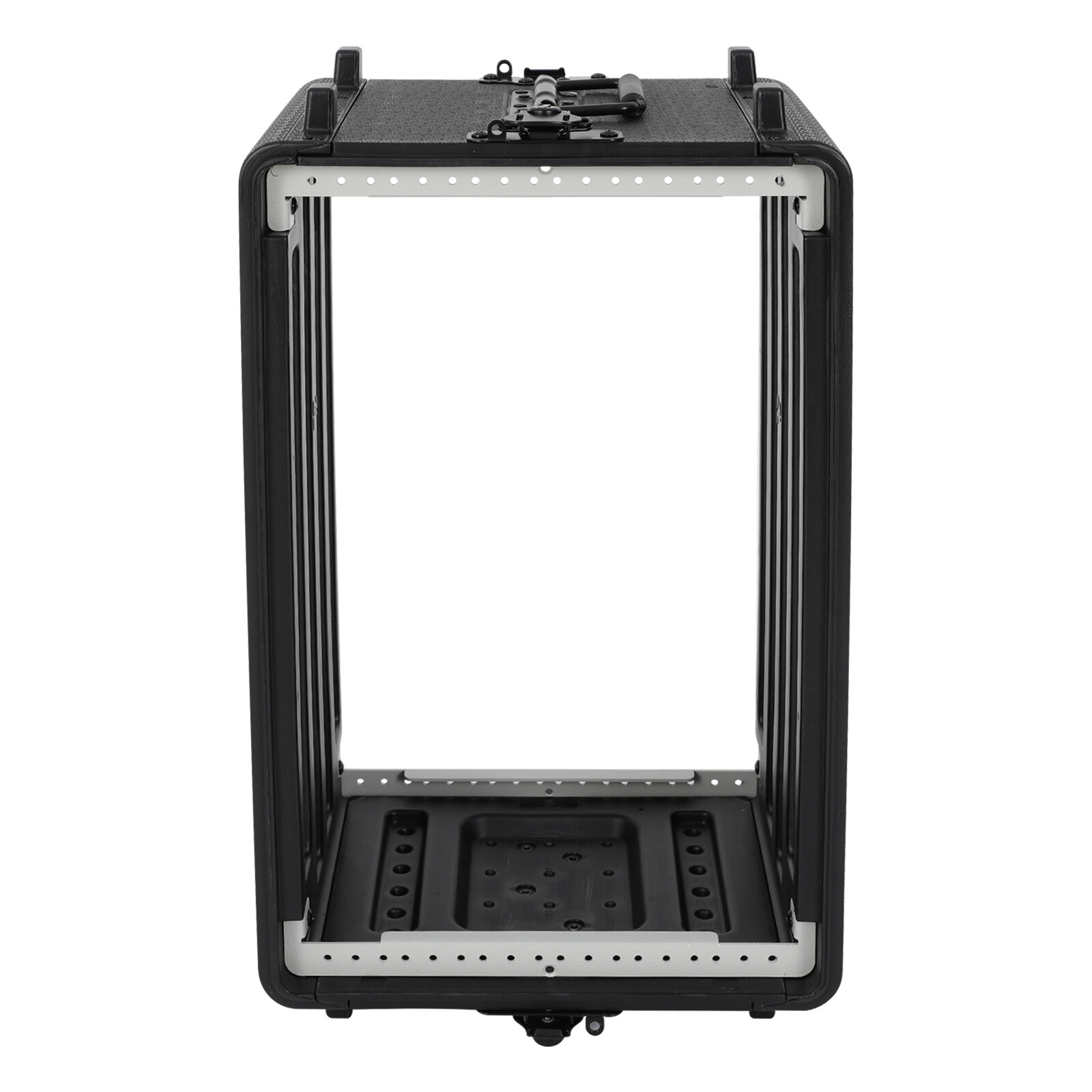 6u Rack Case Dust-proof With Microphone Storage Equalizers Amplifiers Speaker
