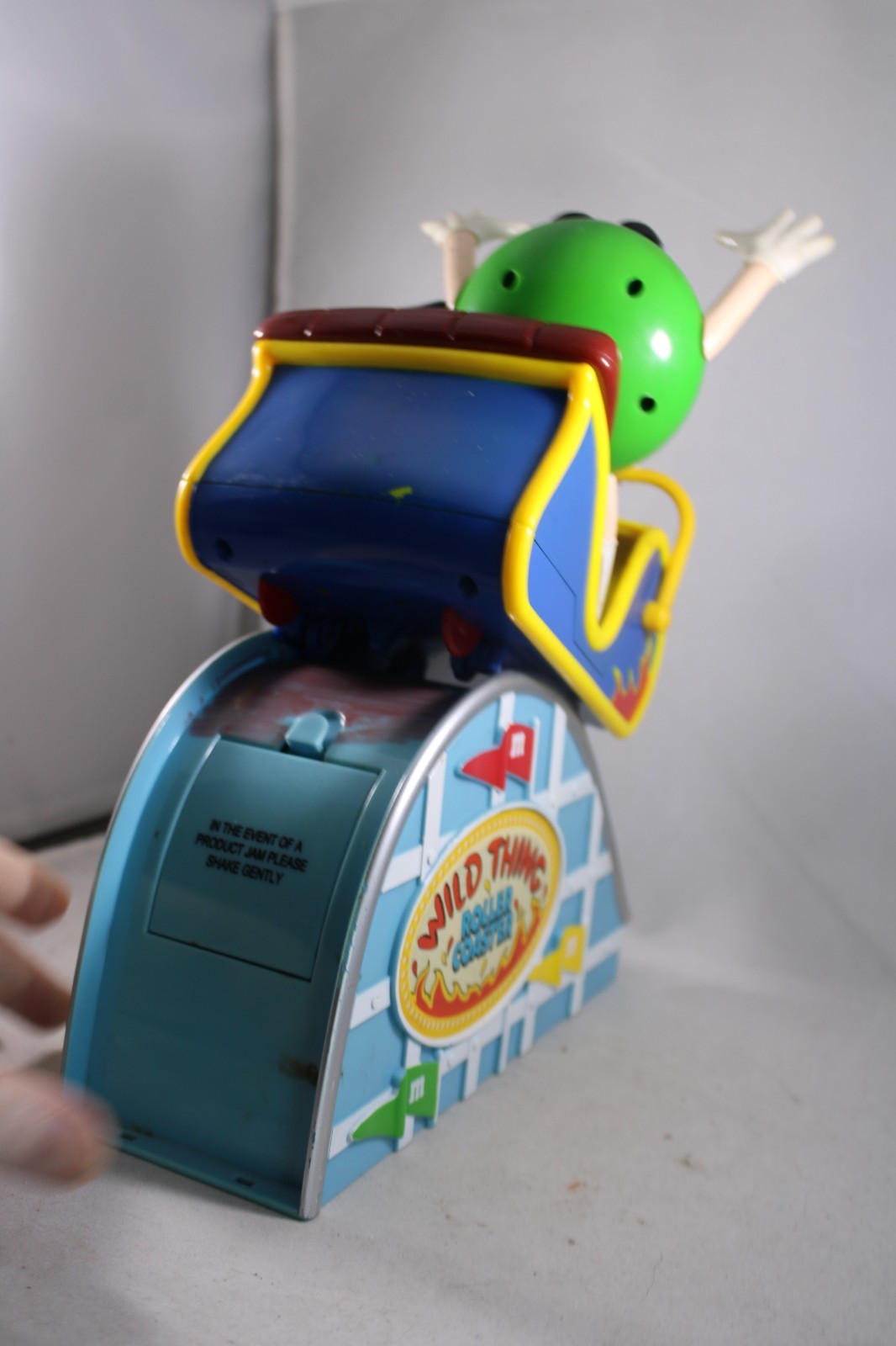 M&M's Wild Thing Roller Coaster Candy Dispenser, Multicolor Candy & Nuts Theme