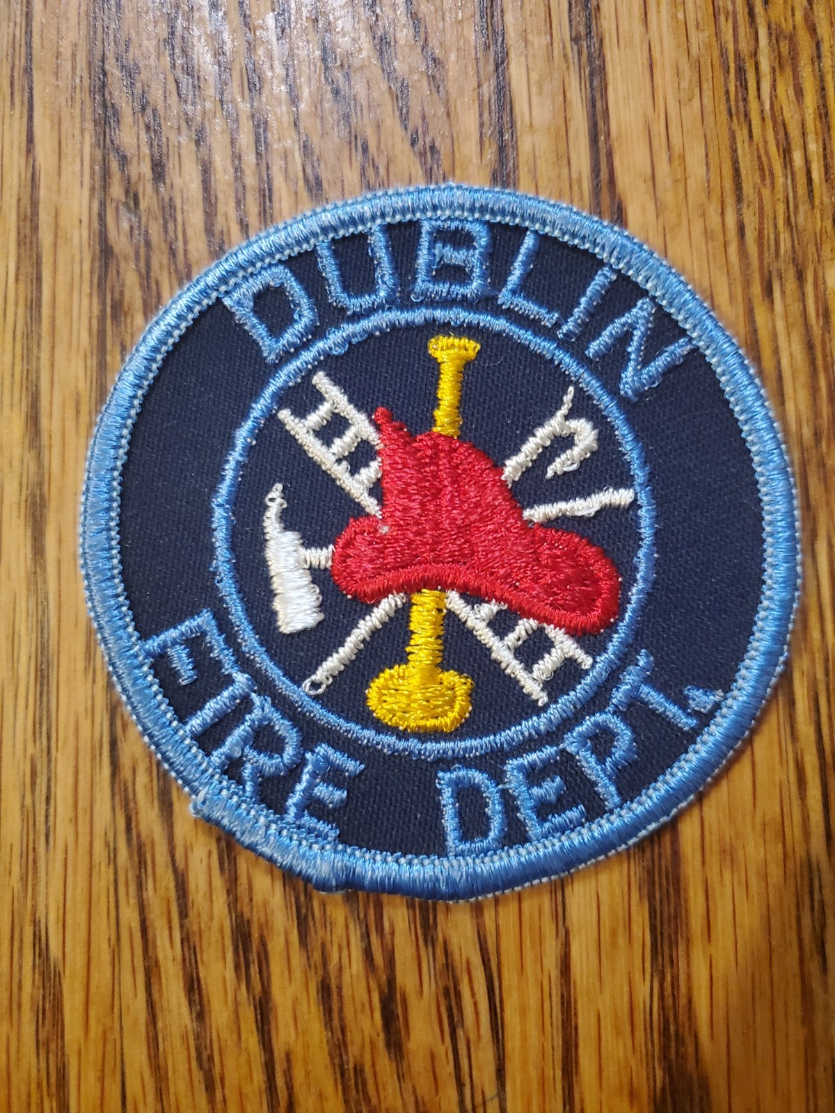 Vintage Dublin Fire Department (Georgia) 2nd Issue shoulder patch.