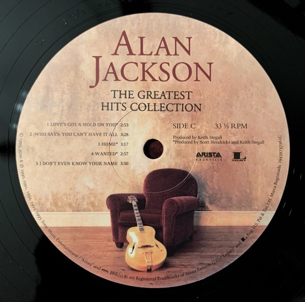 Alan Jackson – The Greatest Hits Collection - 2LP - Brand New/Mint Vinyl