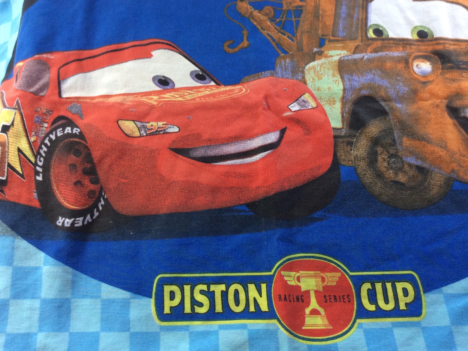 Disney Cars Piston Cup Lightning McQueen Pillow Case