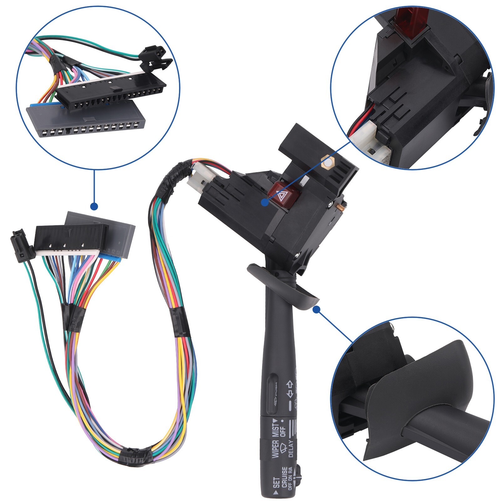 Turn Signal Switch Multi-Function Wiper Control for 1995-2002 Chevy GMC 2330814