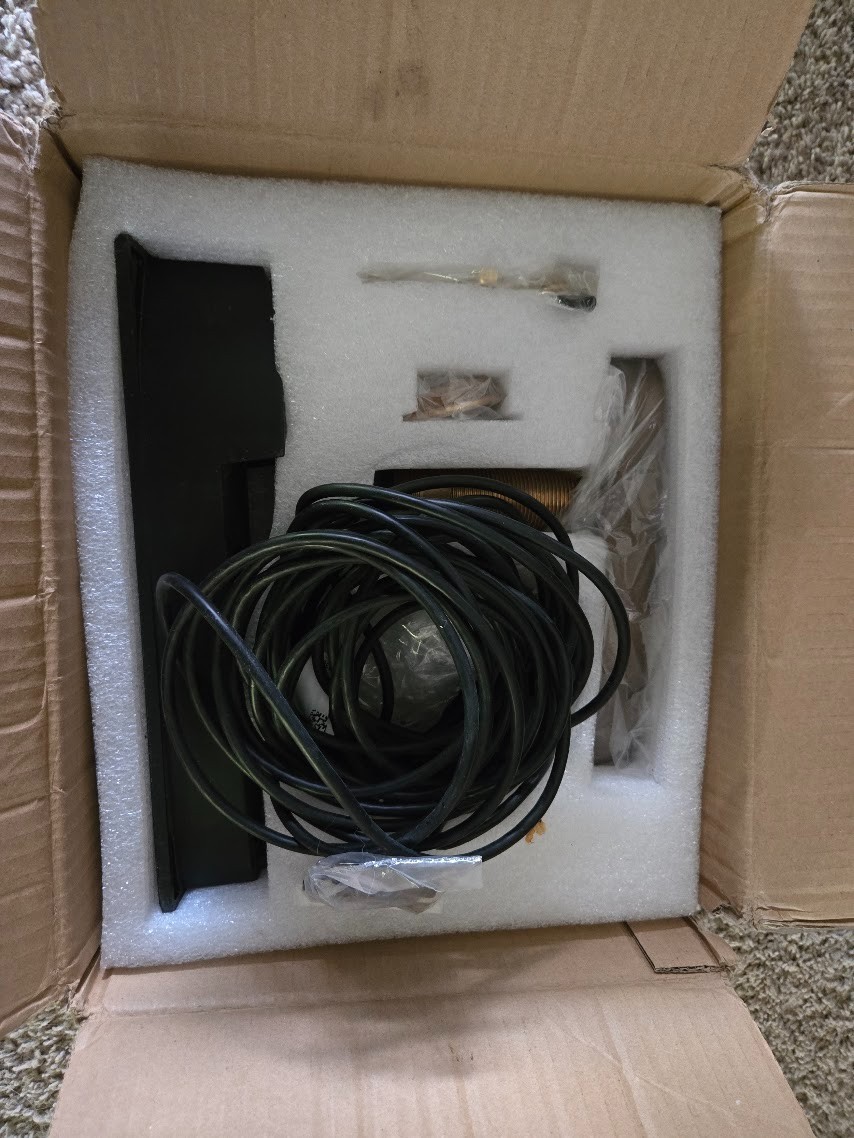 Raymarine CPT-120 Bronze External Thru-hull Mount Transducer w 33' Cable A80350
