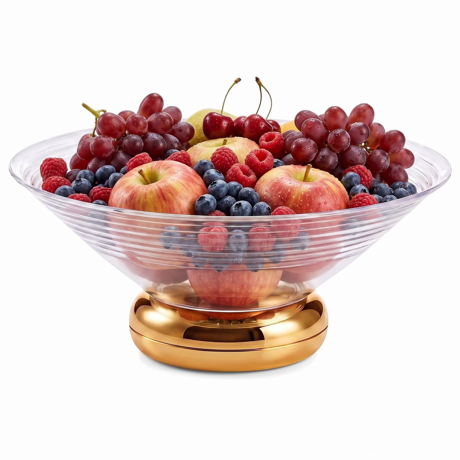 Fruit Bowl Fruit Basket for Kitchen Countertop,Storage Baskets Stand Organiza...