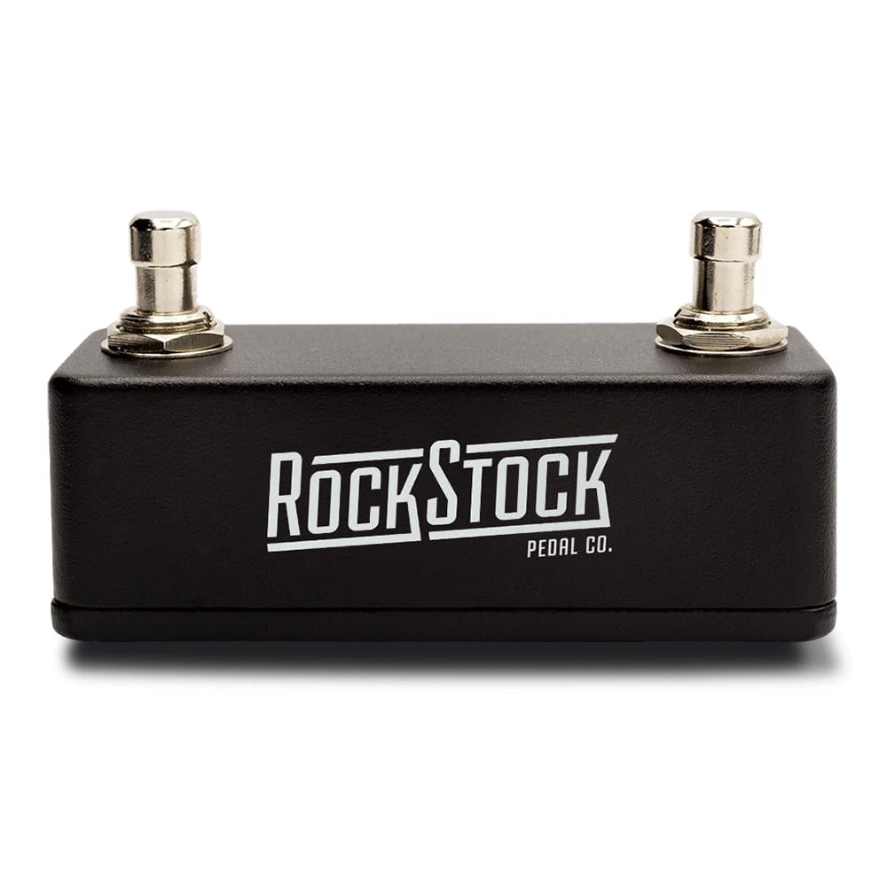 Dual Foot Switch Pedal - Versatile TRS Auxiliary Guitar Pedal - Expand Your M...