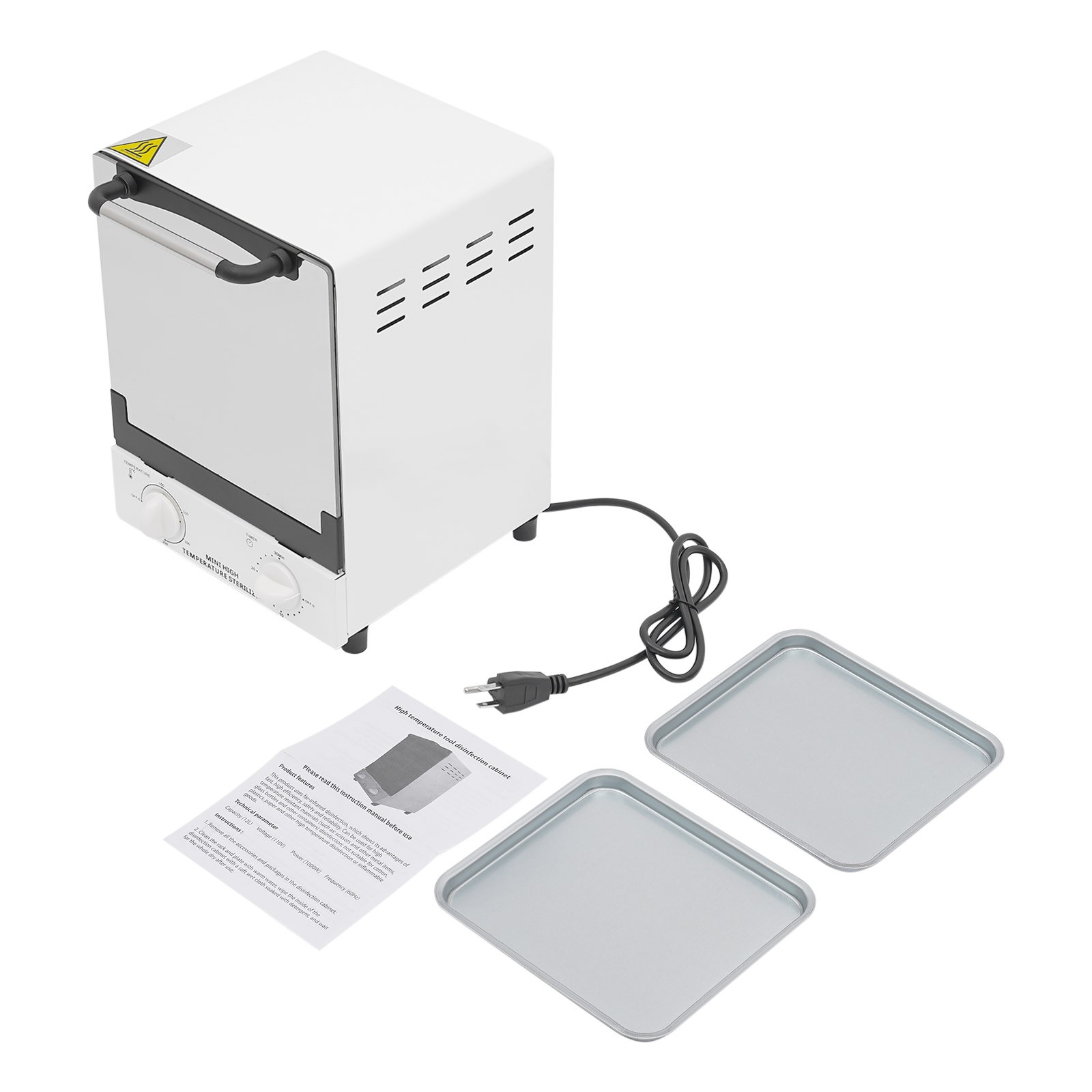 Nail Tool Cleaning Sterilizer Cabinet Multi-Function High Temperature Cabinet US