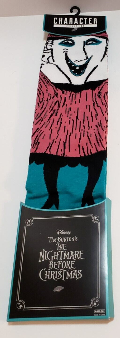 Disney The Nightmare Before Christmas Shock Socks Size 10-13 Bioworld Brand New