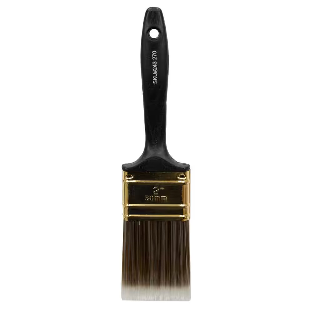 Good 2 In. Flat Cut Polyester Paint Brush