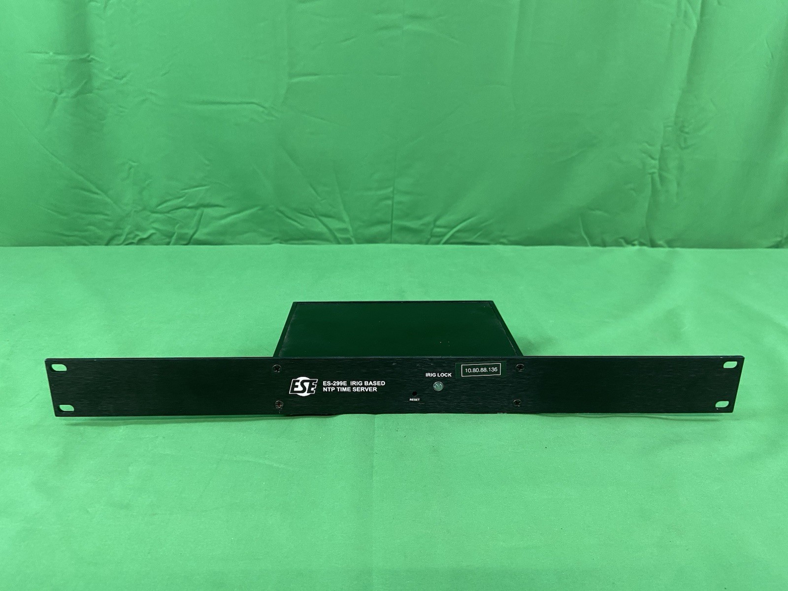 ESE ES-299E IRIG BASED NTP TIME SERVER-Read Description