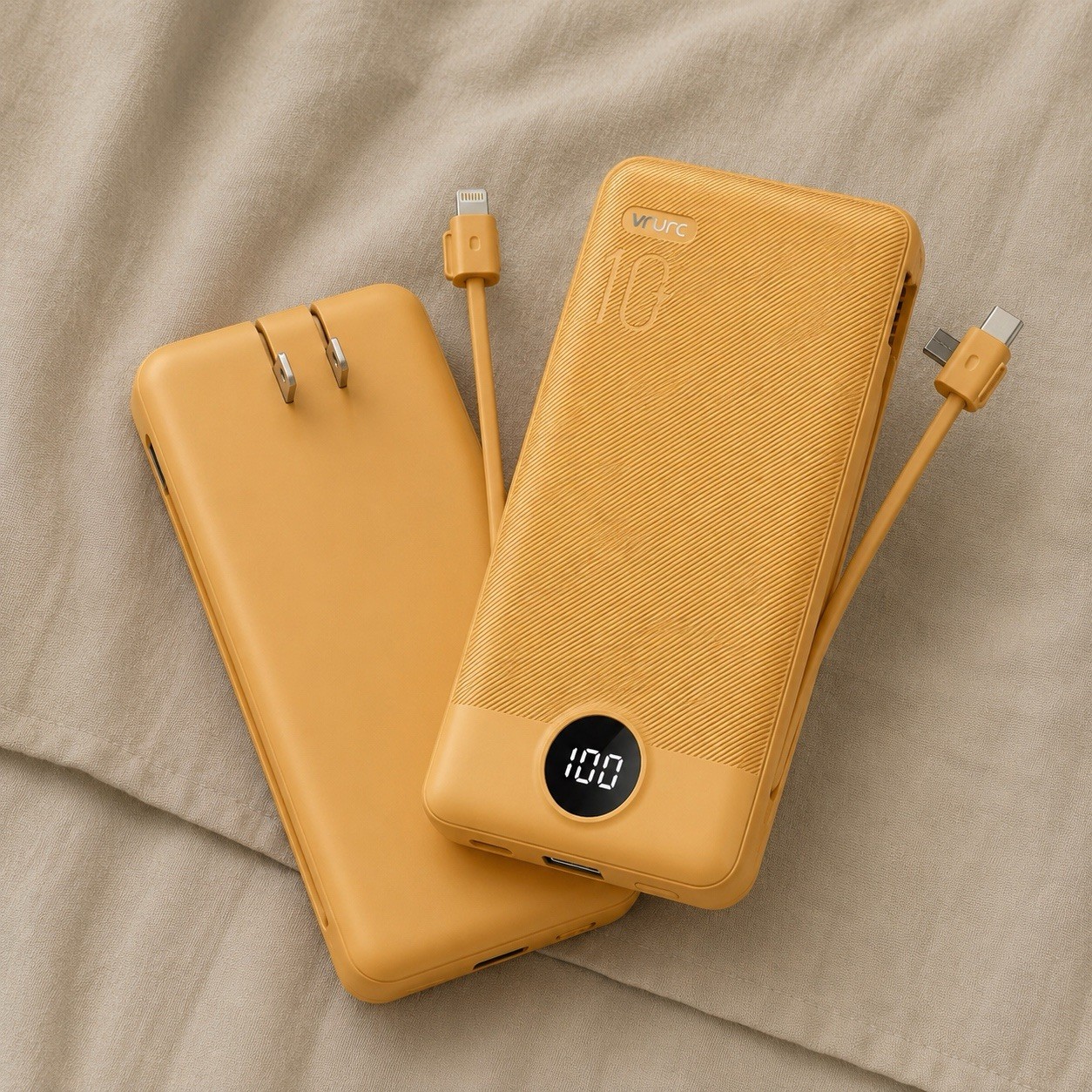 Brand New VRURC 10000mAh Portable Charger – Orange