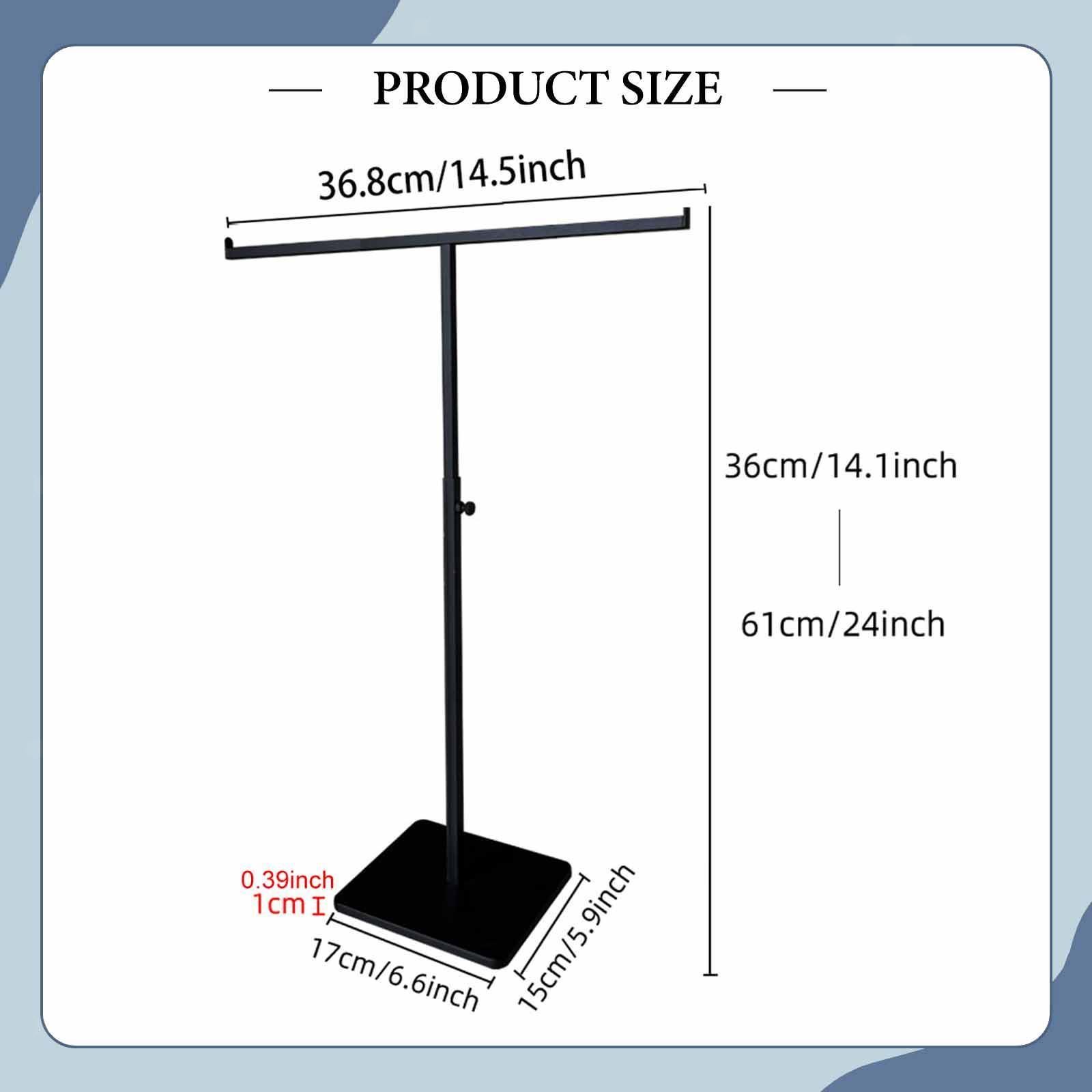 Bag Display Stand Purse Stand Adjustable Height Multipurpose Sturdy Metal Bag