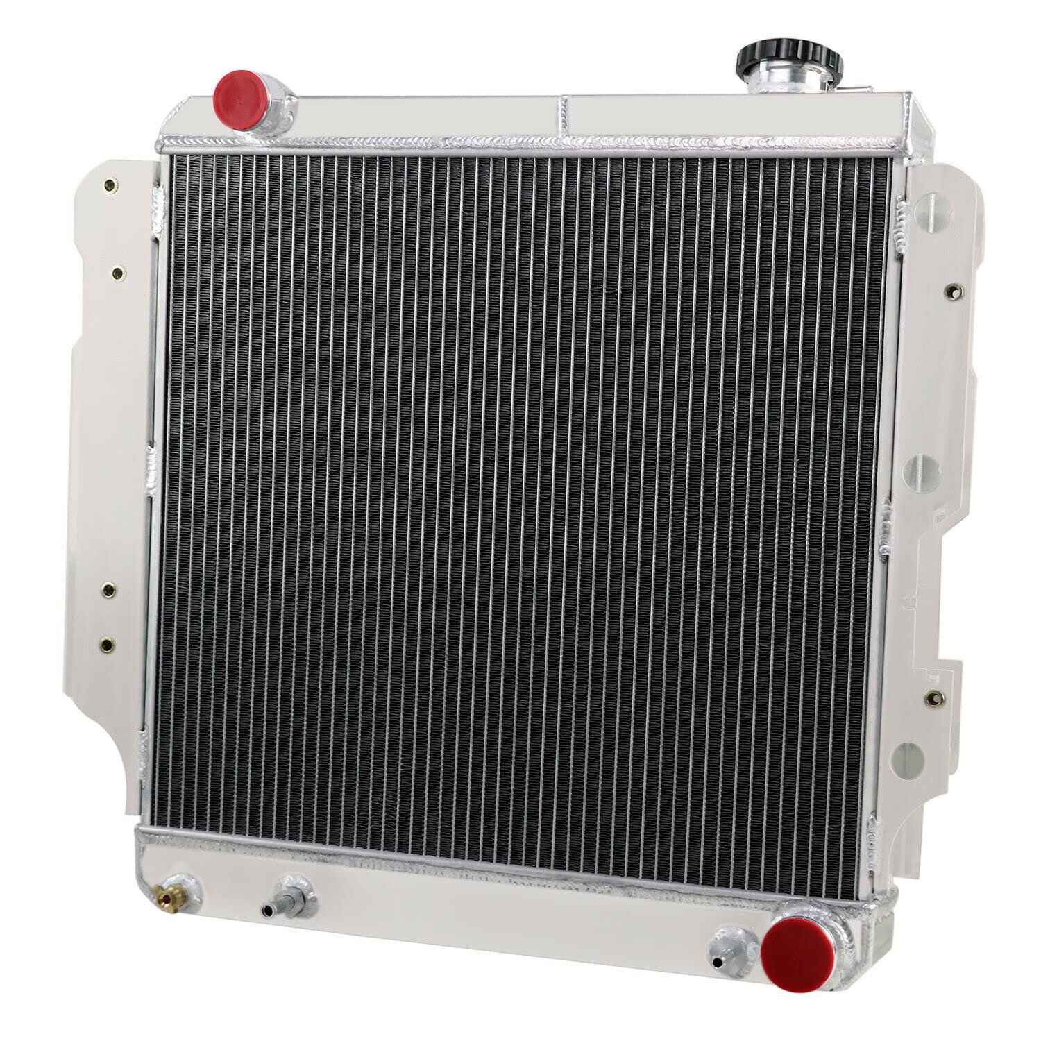 3 Row Full Aluminum Radiator Jeep Wrangler TJ YJ Chevy V8 Conversion 1987-2006