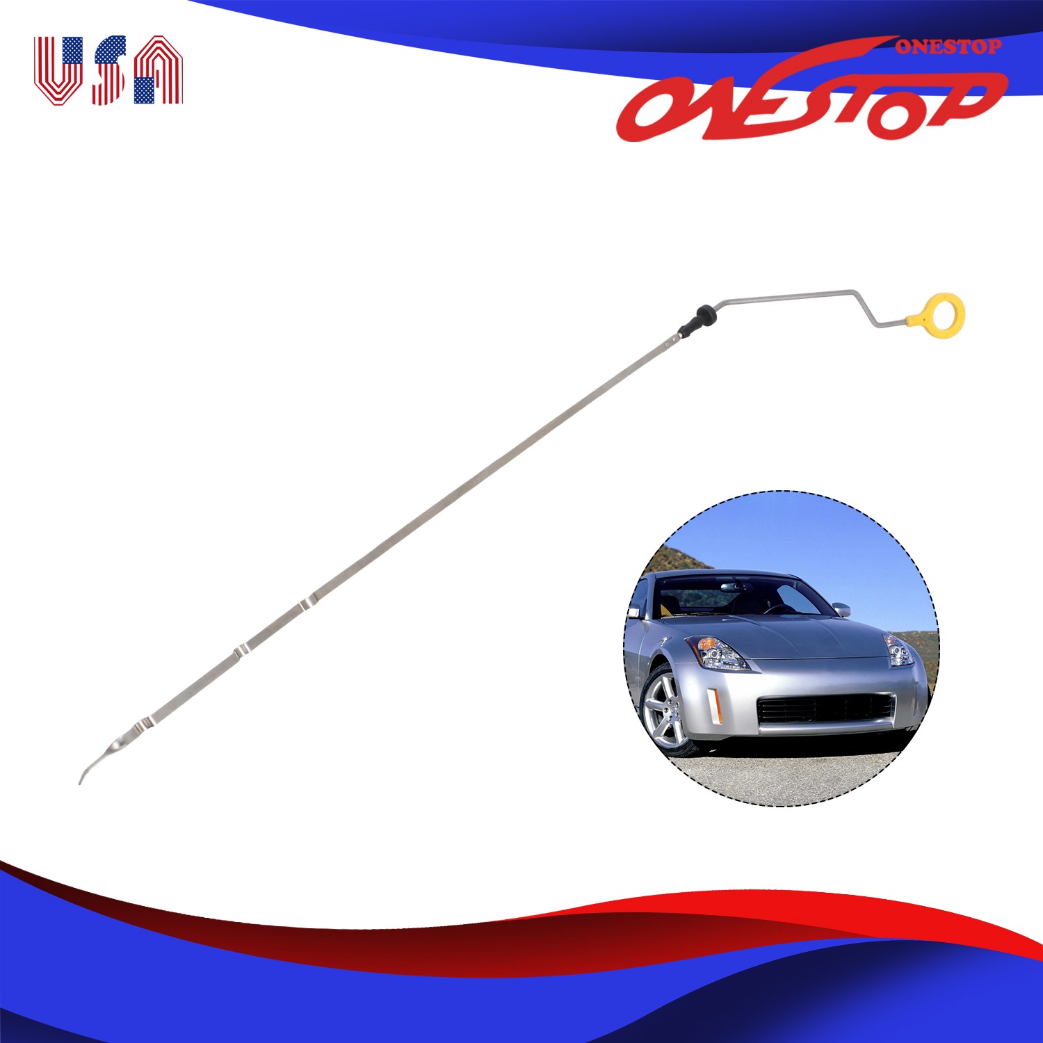 Engine Oil Level Gauge Dipstick for 2003-2006 Infiniti G35 V6 VQ35DE 11140-AM603