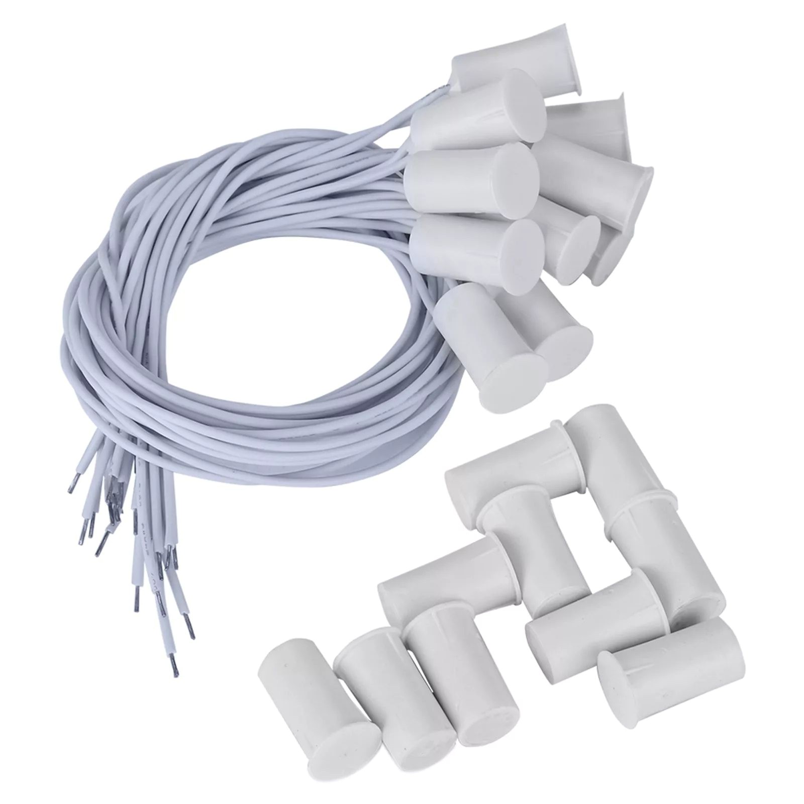 New 10 x RC-33 NC Wired Door Contact Sensor Alarm Magnet Reed Switch