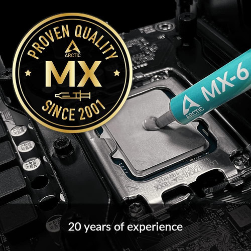 ARCTIC MX-6 (8 g) - Ultimate Performance Thermal Paste for CPU, Consoles, 8 g