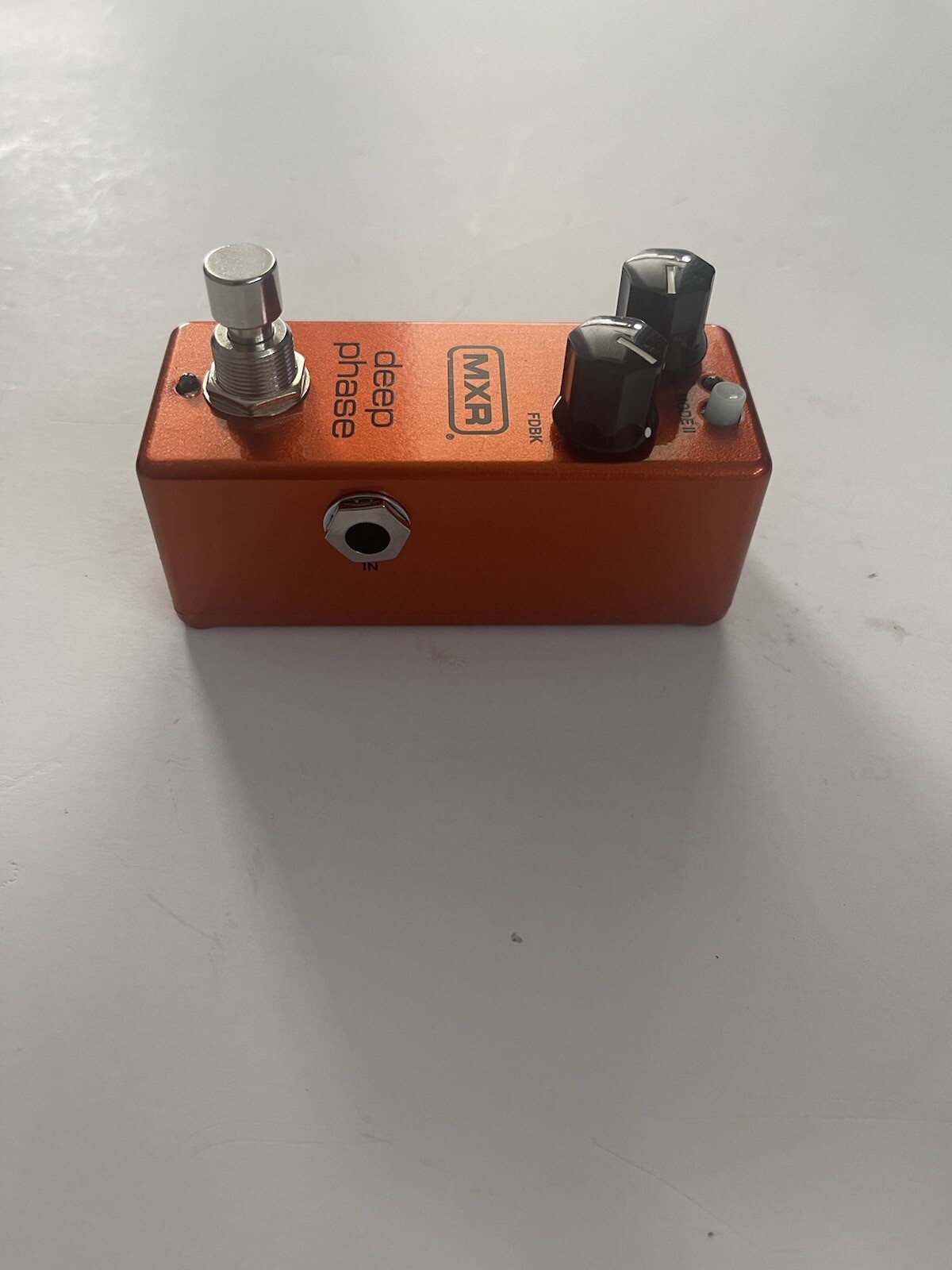 MXR Dunlop M-279 Deep Phase Analog Phaser Mini Compact Guitar Effect Pedal + Box
