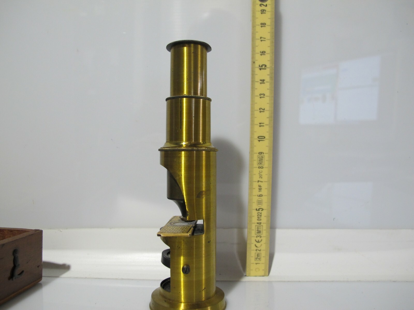 antique mini microscope