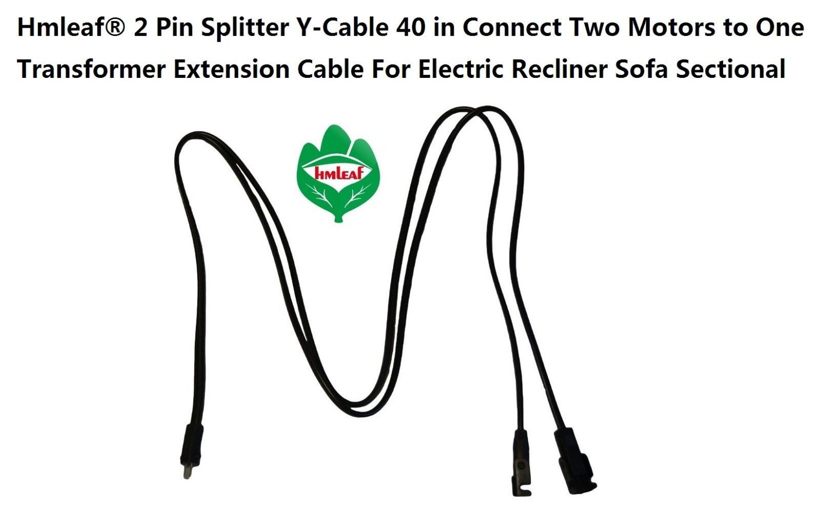 okin Golden Pridelift chair power recliner power supply 2 Pin Splitter Y-Cable