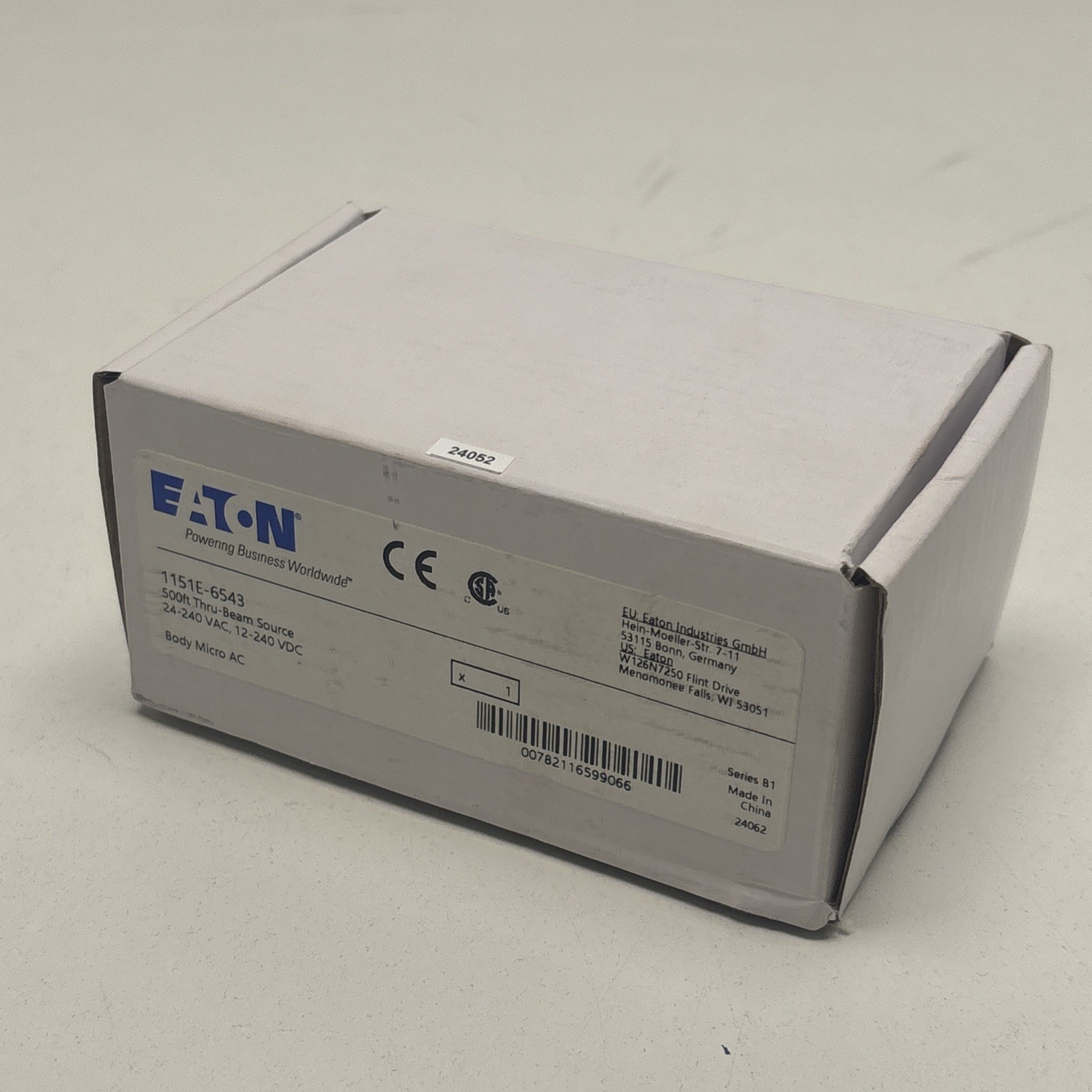 EATON CORPORATION 1151E-6543 / 1151E6543