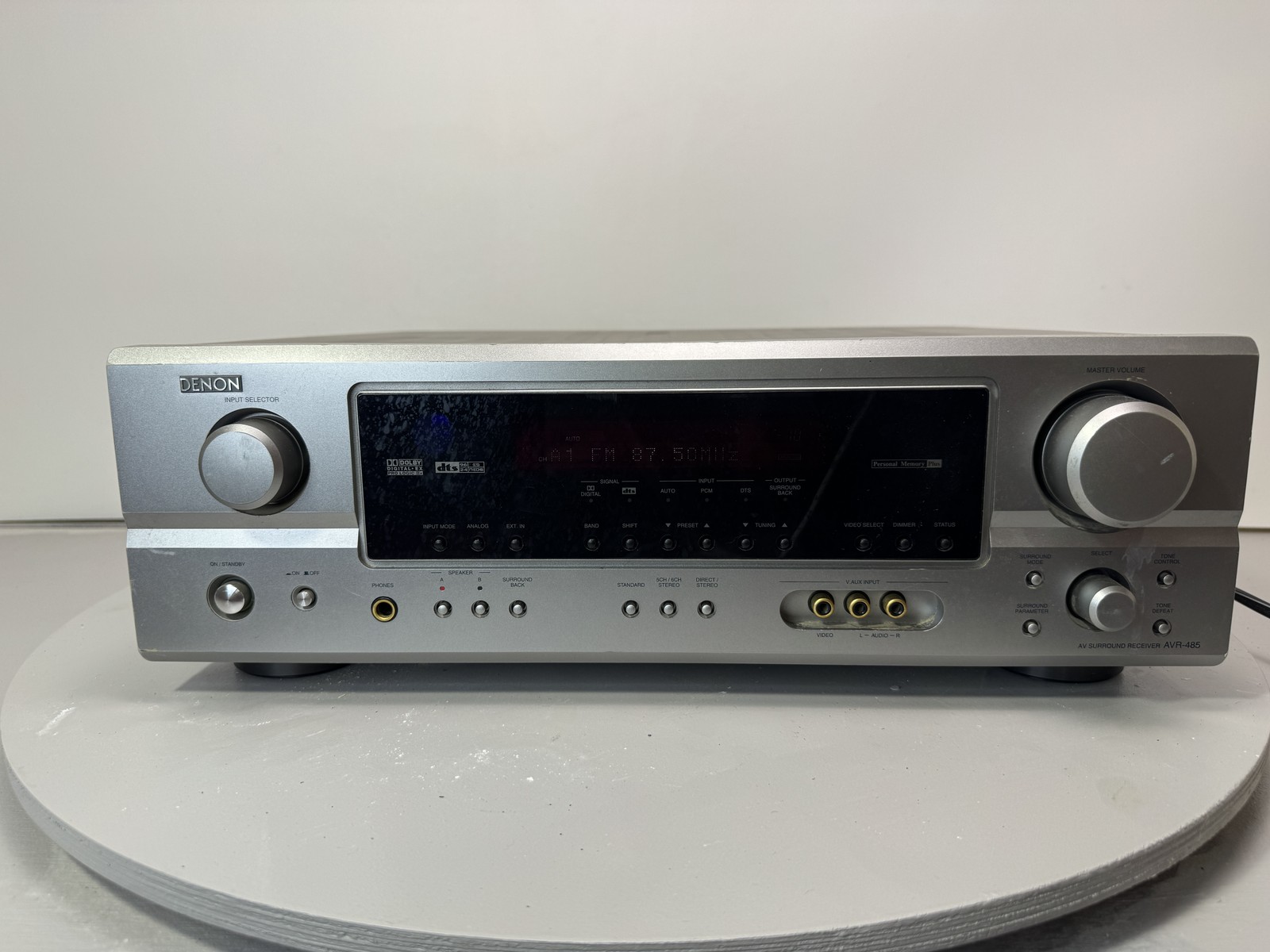 Denon AVR-485 Receiver HiFi Stereo Vintage 5.1 Channel Home Audio AM/FM