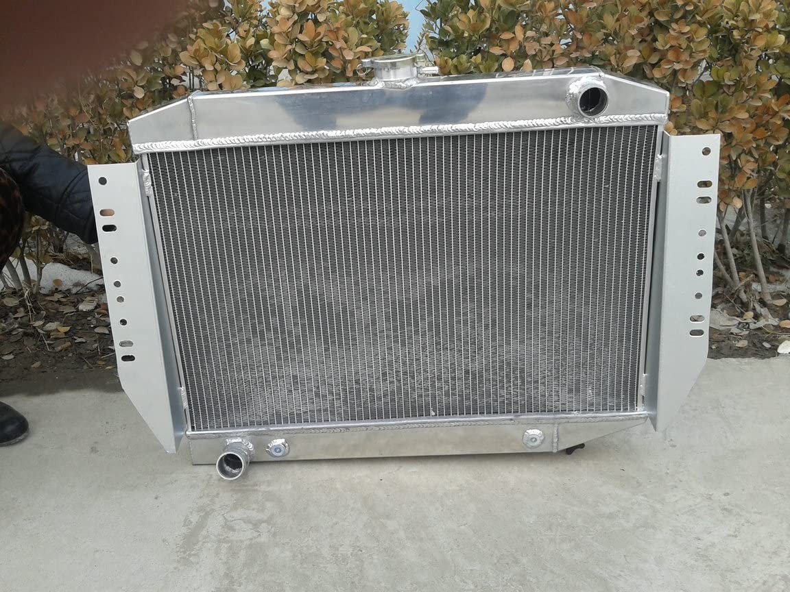 3 Row Aluminum Radiator for 1972-1988 Jeep Cherokee Wagoneer J10 J20 CU441
