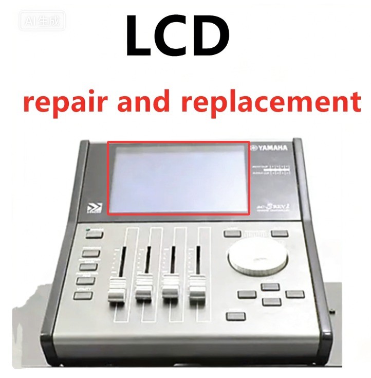 LCD Fit For Yamaha RC-SREV1 Control Surface Display screen repair and replacemen