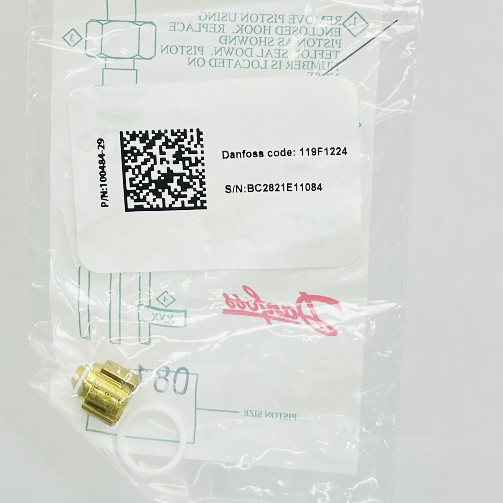 DANFOSS 11W06 PISTON KIT 100484-29 RFC.081