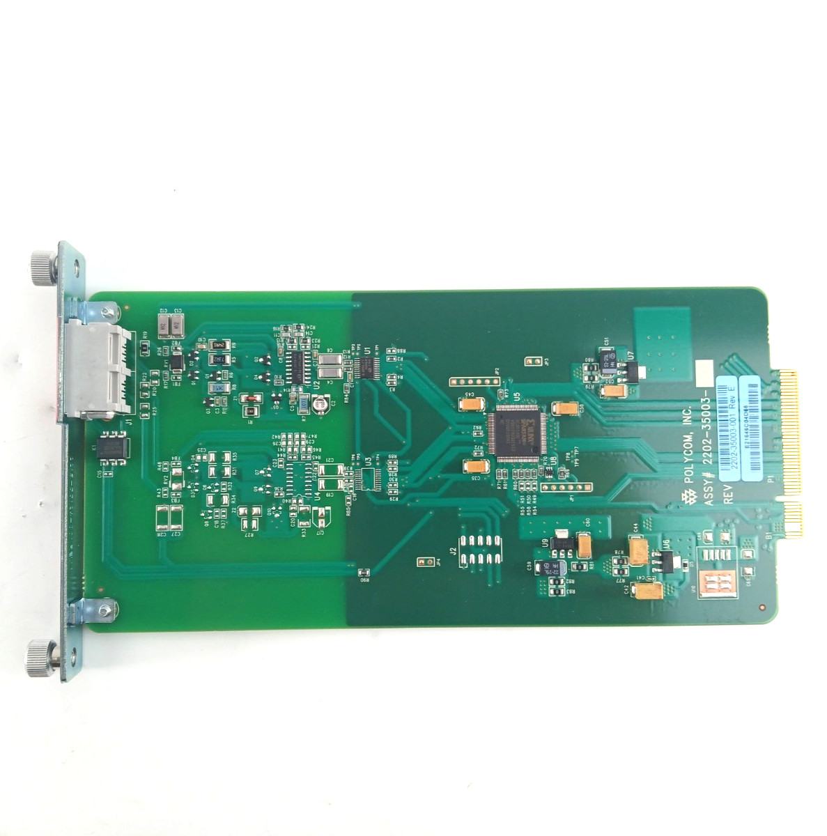 Polycom SoundStructure TEL1 PSTN Interface Card - 2200-35003-001